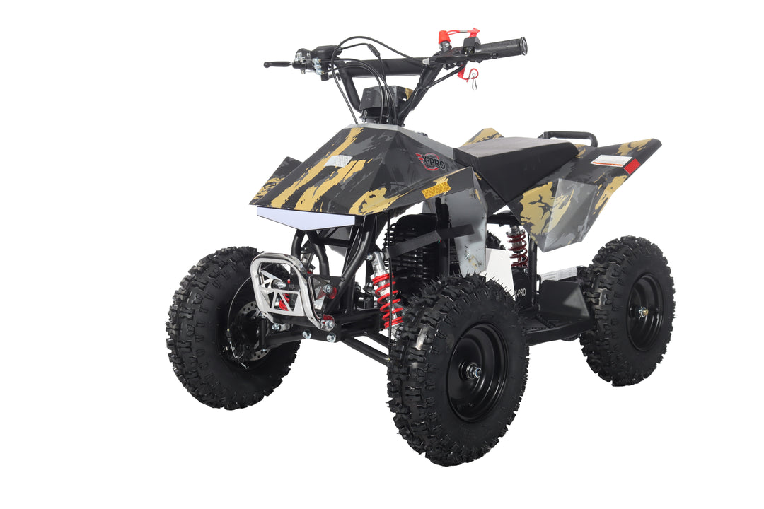 Free Shipping! X-PRO Falcon 40cc ATV with Chain Transmission, Pull start! Disc Brake! 6in Tires!