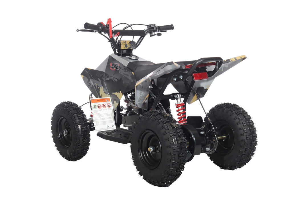 Free Shipping! X-PRO Falcon 40cc ATV with Chain Transmission, Pull start! Disc Brake! 6in Tires!