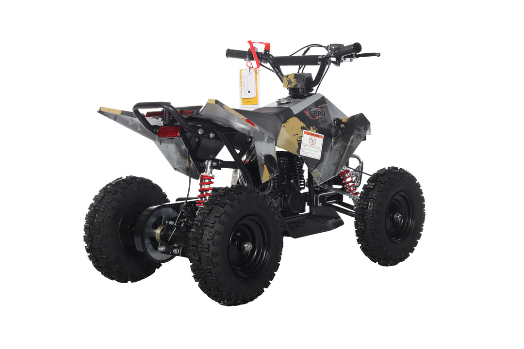 Free Shipping! X-PRO Falcon 40cc ATV with Chain Transmission, Pull start! Disc Brake! 6in Tires!