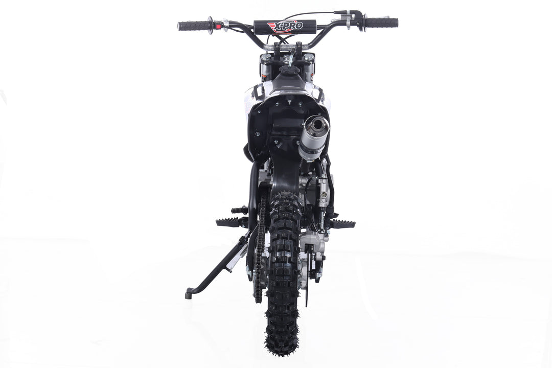 Free Shipping! X-PRO Strom 125cc Dirt Bike with 4-Speed Manual Transmission, Kick Start, Big 14in/12in Tires! Zongshen Brand Engine!