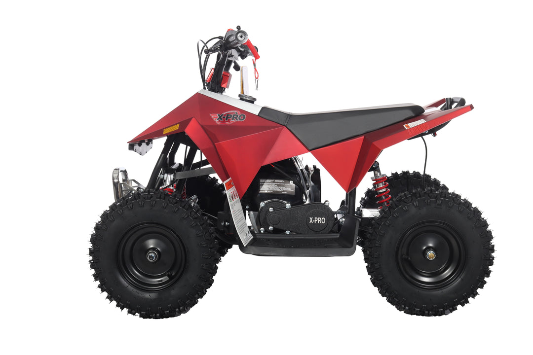 Free Shipping! X-PRO Falcon 40cc ATV with Chain Transmission, Pull start! Disc Brake! 6in Tires!