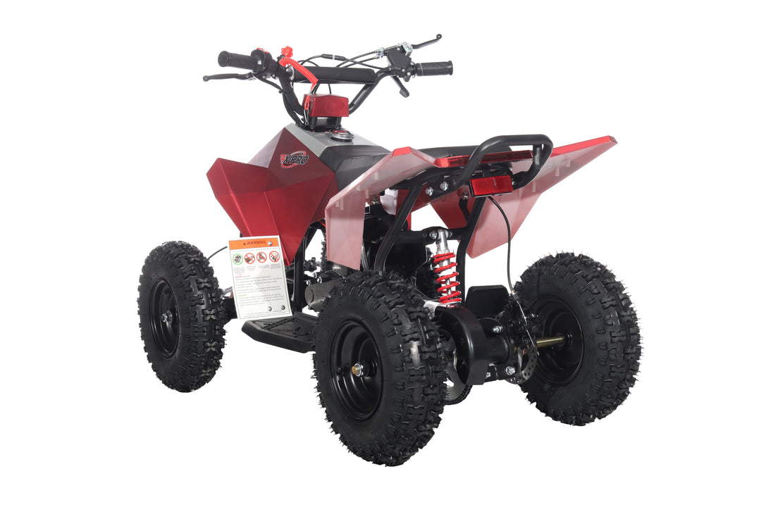 Free Shipping! X-PRO Falcon 40cc ATV with Chain Transmission, Pull start! Disc Brake! 6in Tires!