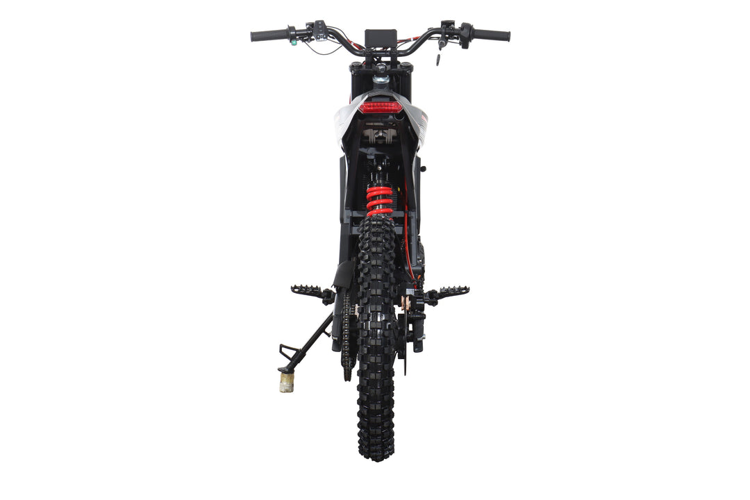 Free Shipping! X-PRO DRAX X PRO 5000W 72V/30AH Teens Adults Electric Dirt Bike with Front LED Light! 19"/17" Wheels!