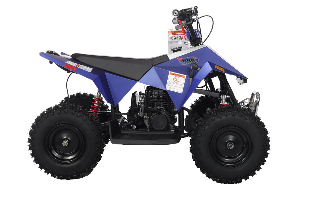 Free Shipping! X-PRO Falcon 40cc ATV with Chain Transmission, Pull start! Disc Brake! 6in Tires!