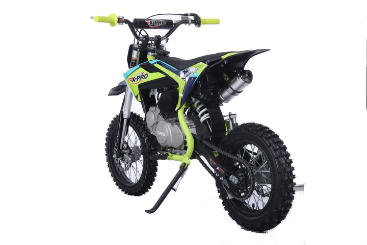 Free Shipping! X-PRO Strom 125cc Dirt Bike with 4-Speed Manual Transmission, Kick Start, Big 14in/12in Tires! Zongshen Brand Engine!