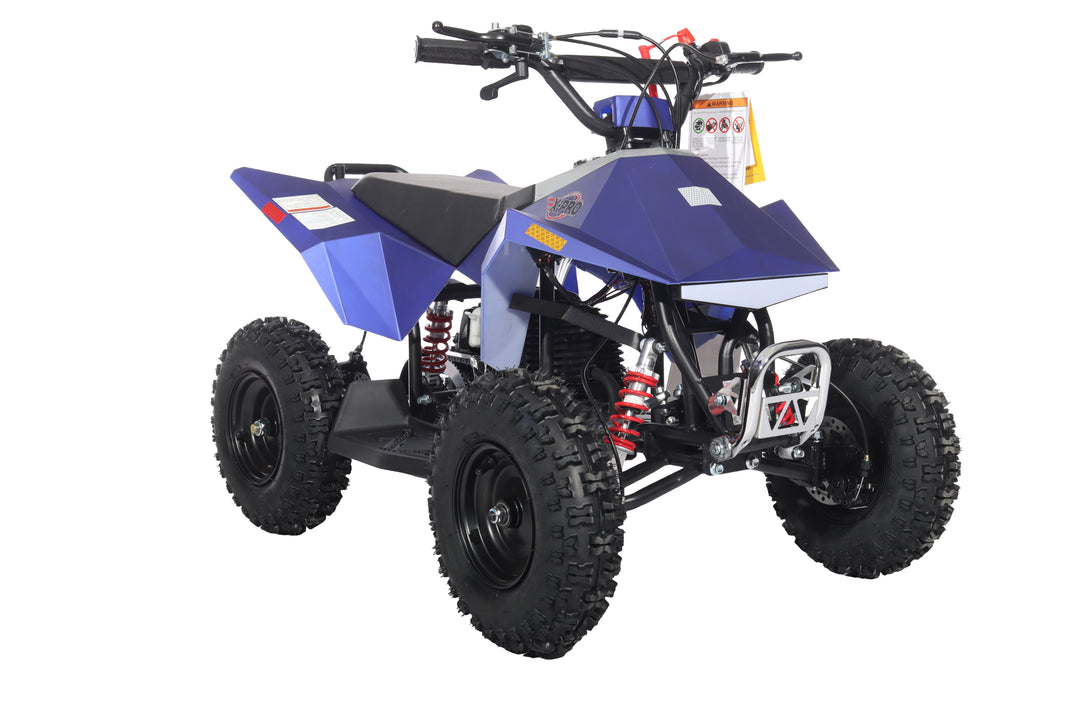 Free Shipping! X-PRO Falcon 40cc ATV with Chain Transmission, Pull start! Disc Brake! 6in Tires!