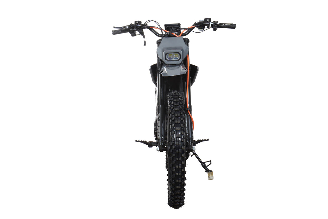 Free Shipping! X-PRO DRAX X PRO 5000W 72V/30AH Teens Adults Electric Dirt Bike with Front LED Light! 19"/17" Wheels!
