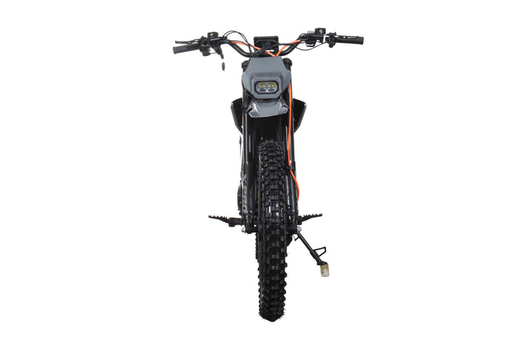 Free Shipping! X-PRO DRAX X PRO 5000W 72V/30AH Teens Adults Electric Dirt Bike with Front LED Light! 19"/17" Wheels!