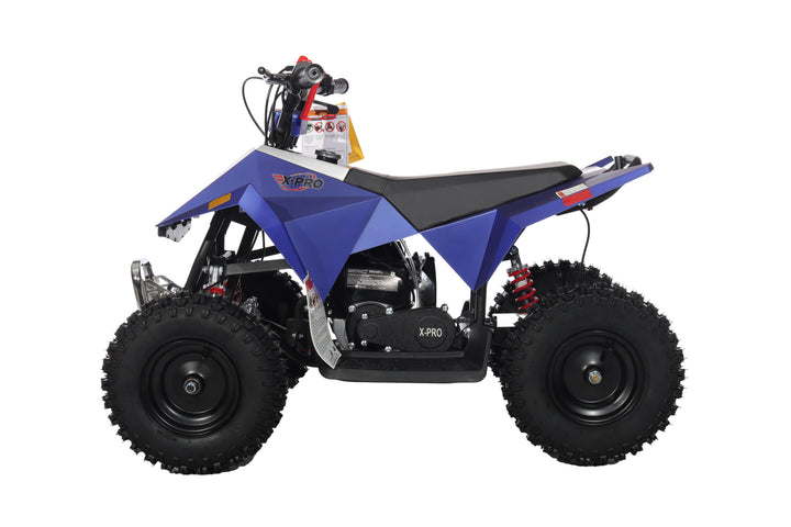 Free Shipping! X-PRO Falcon 40cc ATV with Chain Transmission, Pull start! Disc Brake! 6in Tires!