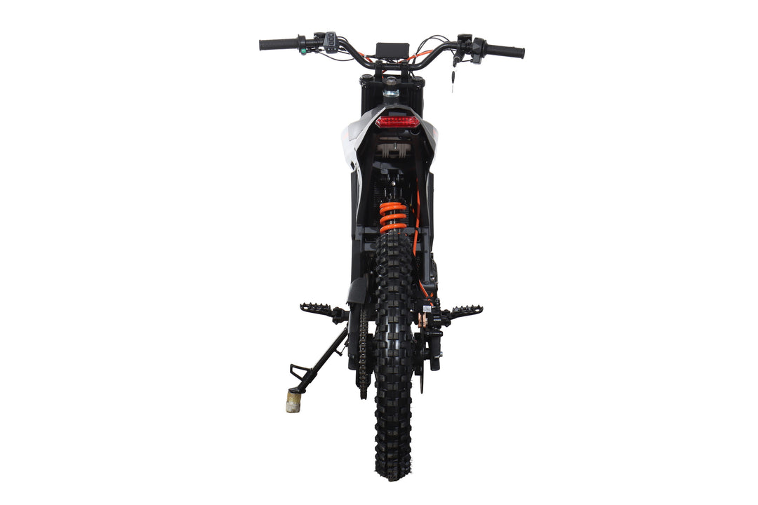 Free Shipping! X-PRO DRAX X PRO 5000W 72V/30AH Teens Adults Electric Dirt Bike with Front LED Light! 19"/17" Wheels!