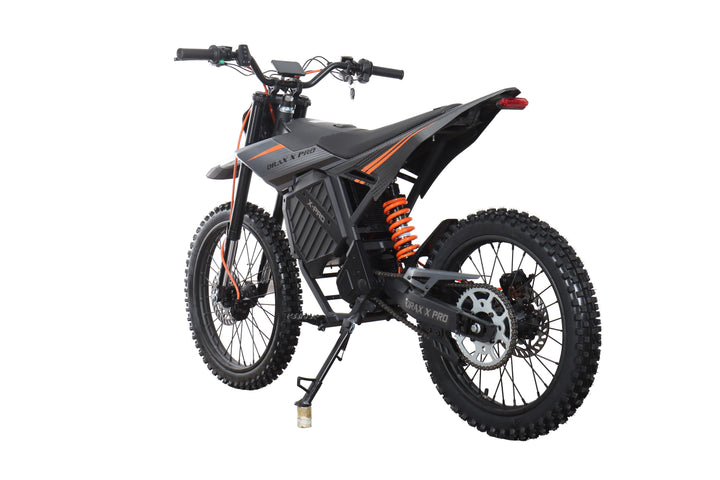 Free Shipping! X-PRO DRAX X PRO 5000W 72V/30AH Teens Adults Electric Dirt Bike with Front LED Light! 19"/17" Wheels!