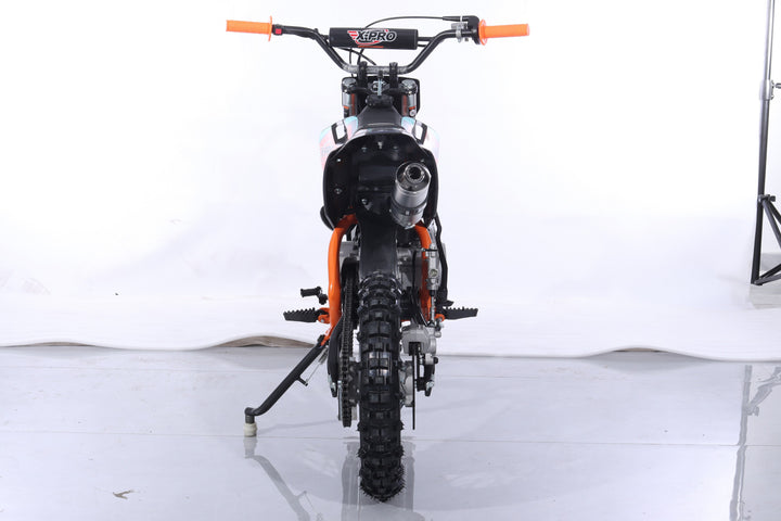 Free Shipping! X-PRO Storm 125cc Dirt Bike with 4-Speed Semi-Automatic Transmission, Kick Start, Big 14in/12in Tires! Zongshen Brand Engine!