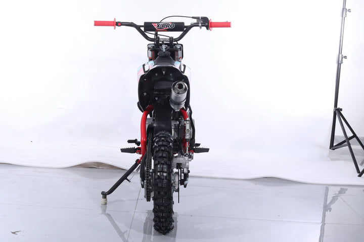 Free Shipping! X-PRO Storm 125cc Dirt Bike with 4-Speed Semi-Automatic Transmission, Kick Start, Big 14in/12in Tires! Zongshen Brand Engine!