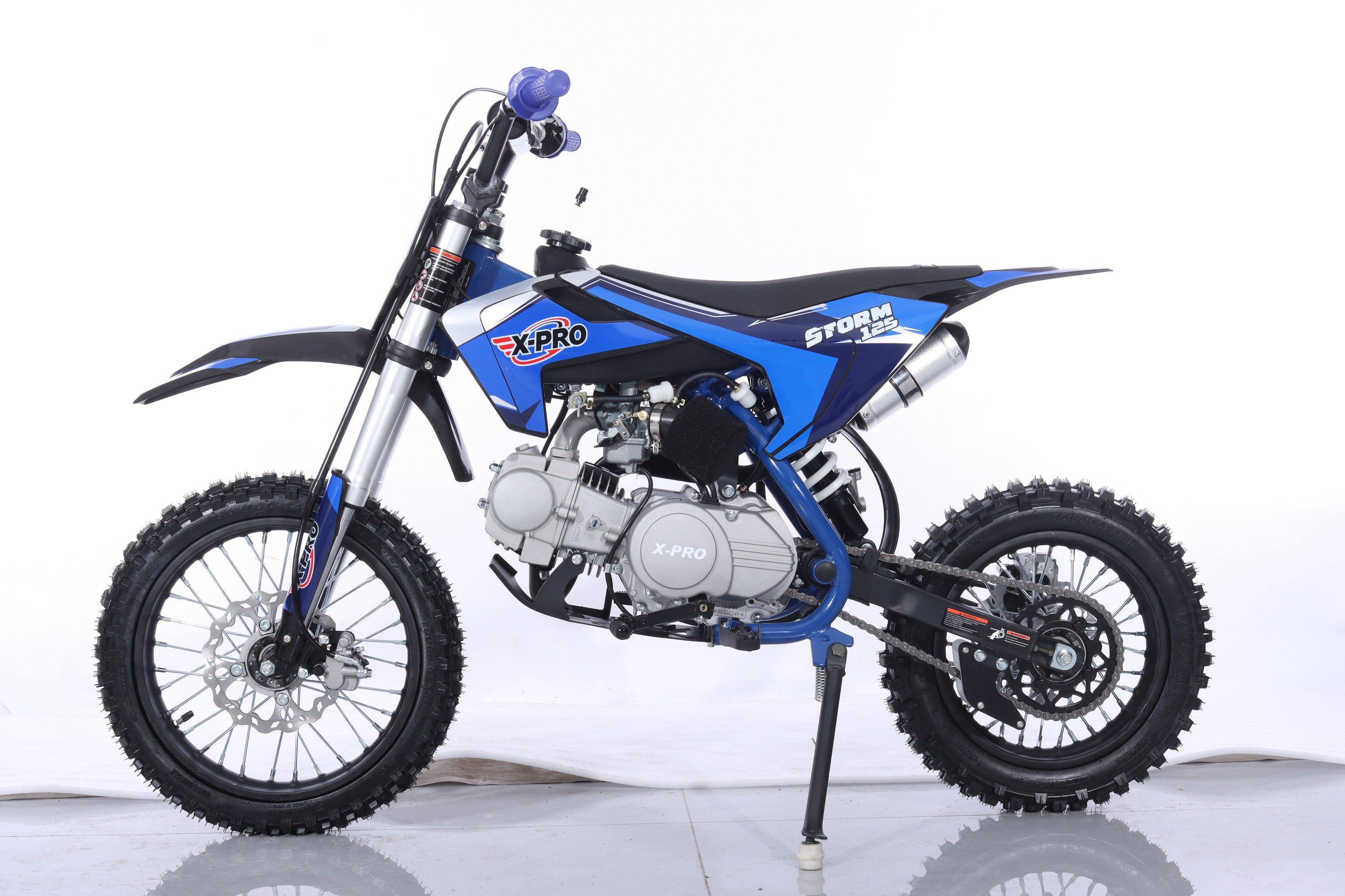 Free Shipping! X-PRO Storm 125cc Dirt Bike with 4-Speed Semi
