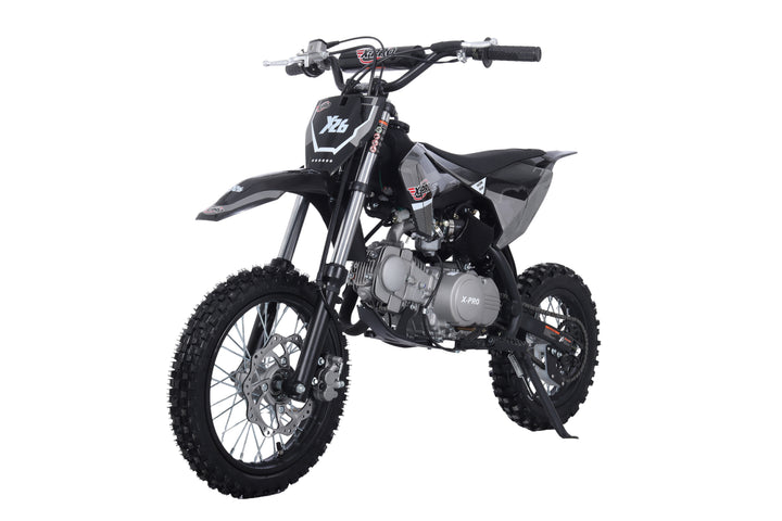 Free Shipping! X-PRO X26 125cc Dirt Bike with 4-Speed Manual Transmission, Kick Start, Big 14in/12in Tires! Zongshen Brand Engine!