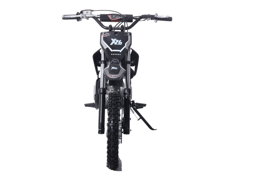 Free Shipping! X-PRO X26 125cc Dirt Bike with 4-Speed Manual Transmission, Kick Start, Big 14in/12in Tires! Zongshen Brand Engine!