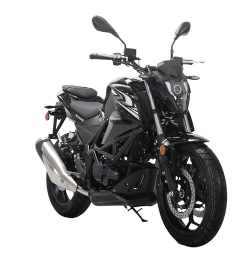 Free Shipping! X-PRO Hurricane 250 Electronic Fuel Injection Street Motorcycle with 6-Speed Manual Transmission, Electric Start! 17