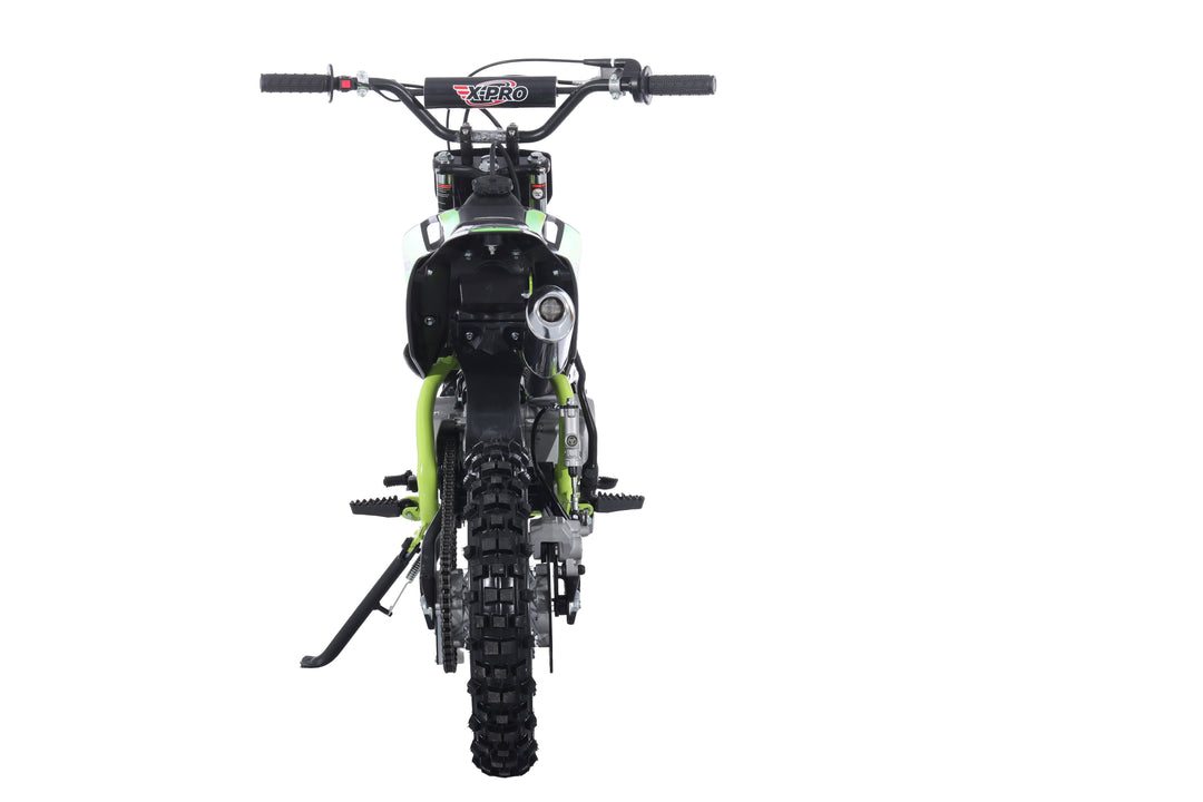 Free Shipping! X-PRO X26 125cc Dirt Bike with 4-Speed Manual Transmission, Kick Start, Big 14in/12in Tires! Zongshen Brand Engine!