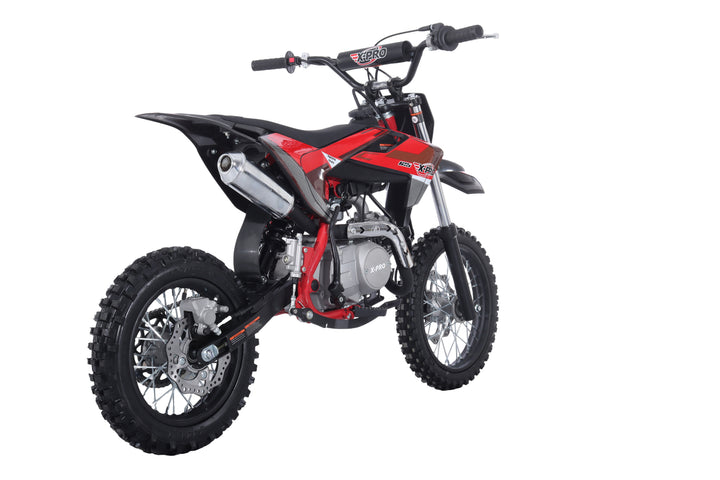 Free Shipping! X-PRO X26 125cc Dirt Bike with 4-Speed Manual Transmission, Kick Start, Big 14in/12in Tires! Zongshen Brand Engine!