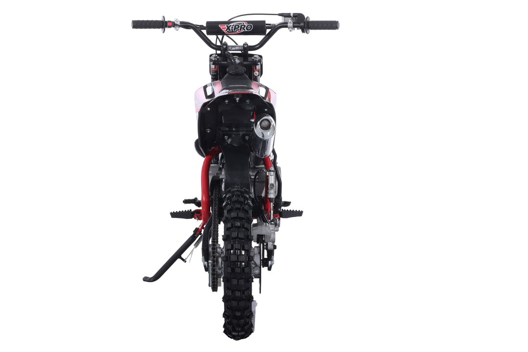 Free Shipping! X-PRO X26 125cc Dirt Bike with 4-Speed Manual Transmission, Kick Start, Big 14in/12in Tires! Zongshen Brand Engine!