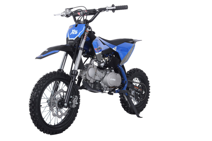 Free Shipping! X-PRO X26 125cc Dirt Bike with 4-Speed Manual Transmission, Kick Start, Big 14in/12in Tires! Zongshen Brand Engine!