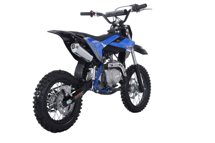Free Shipping! X-PRO X26 125cc Dirt Bike with 4-Speed Manual Transmission, Kick Start, Big 14in/12in Tires! Zongshen Brand Engine!