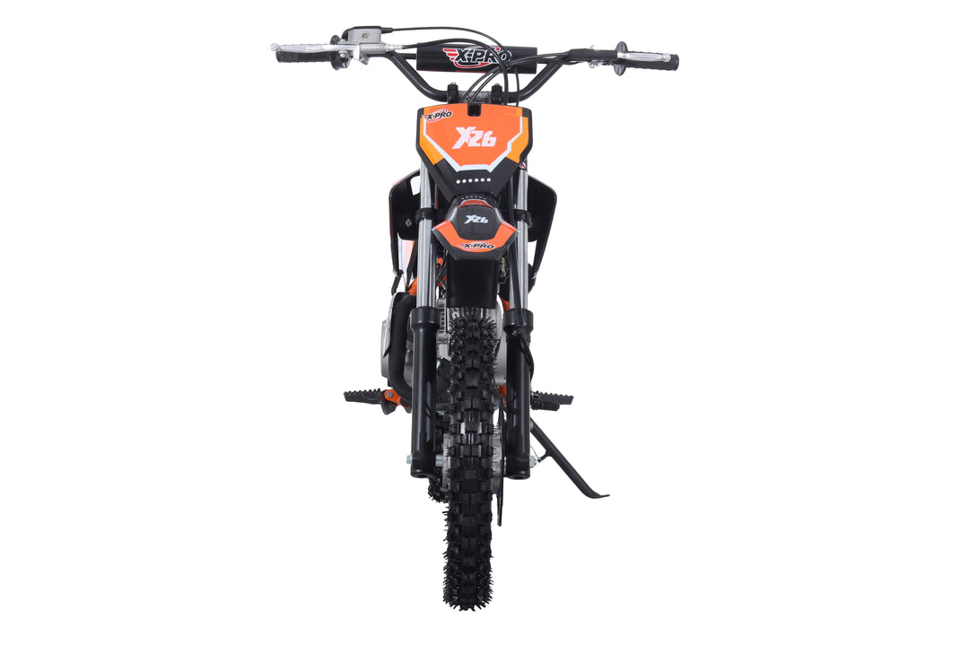 Free Shipping! X-PRO X26 125cc Dirt Bike with 4-Speed Manual Transmission, Kick Start, Big 14in/12in Tires! Zongshen Brand Engine!