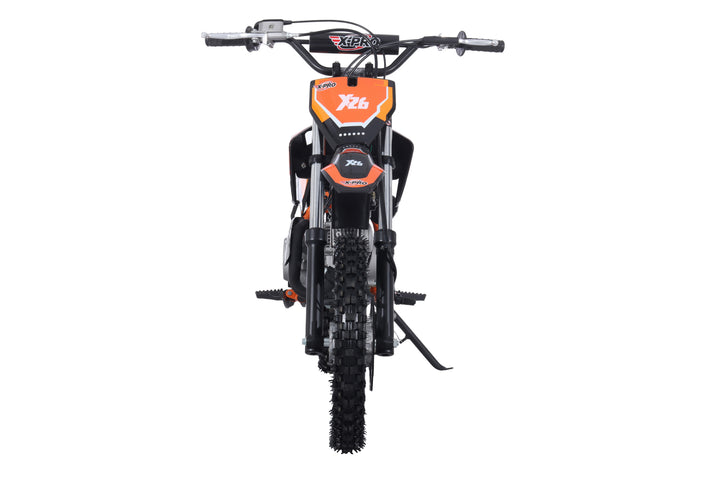 Free Shipping! X-PRO X26 125cc Dirt Bike with 4-Speed Manual Transmission, Kick Start, Big 14in/12in Tires! Zongshen Brand Engine!