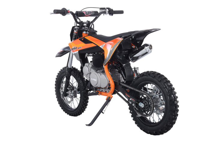 Free Shipping! X-PRO X26 125cc Dirt Bike with 4-Speed Manual Transmission, Kick Start, Big 14in/12in Tires! Zongshen Brand Engine!
