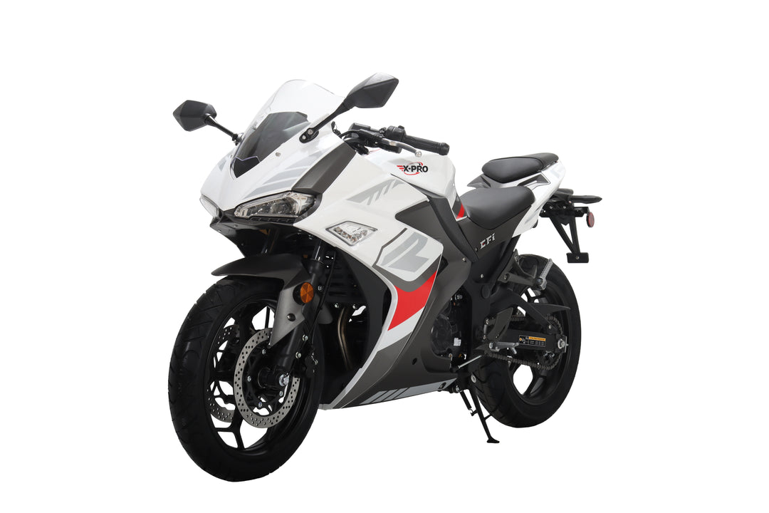 Free Shipping! X-PRO Adventure 250 Electronic Fuel Injection Street Motorcycle with 6-Speed Manual Transmission, Electric Start! 17in Wheels! Assembled In Crate!
