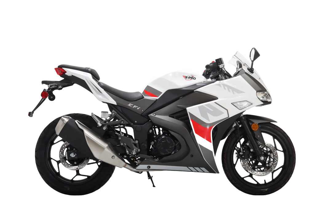 Free Shipping! X-PRO Adventure 250 Electronic Fuel Injection Street Motorcycle with 6-Speed Manual Transmission, Electric Start! 17in Wheels! Assembled In Crate!