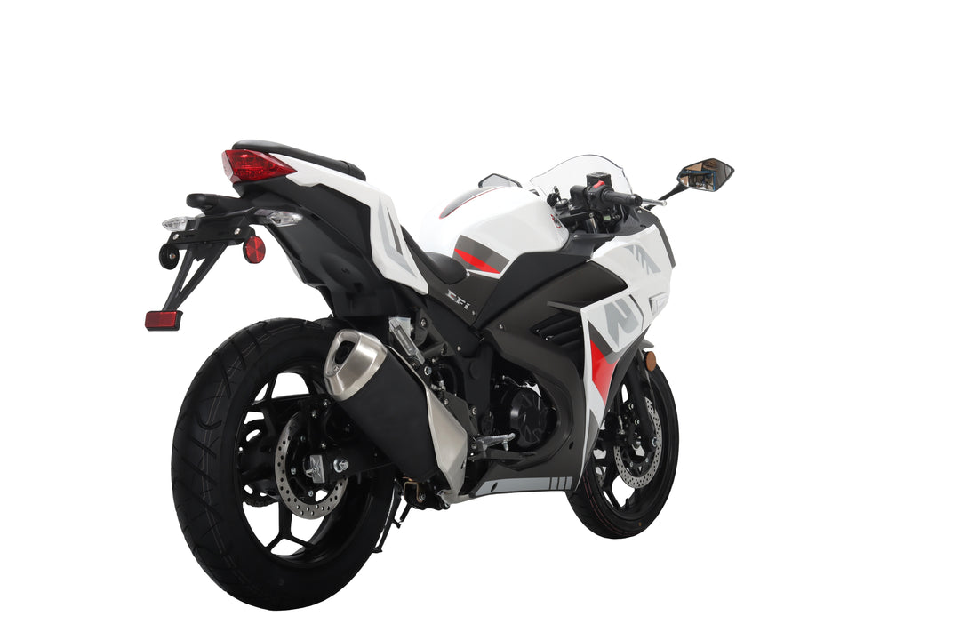 Free Shipping! X-PRO Adventure 250 Electronic Fuel Injection Street Motorcycle with 6-Speed Manual Transmission, Electric Start! 17in Wheels! Assembled In Crate!