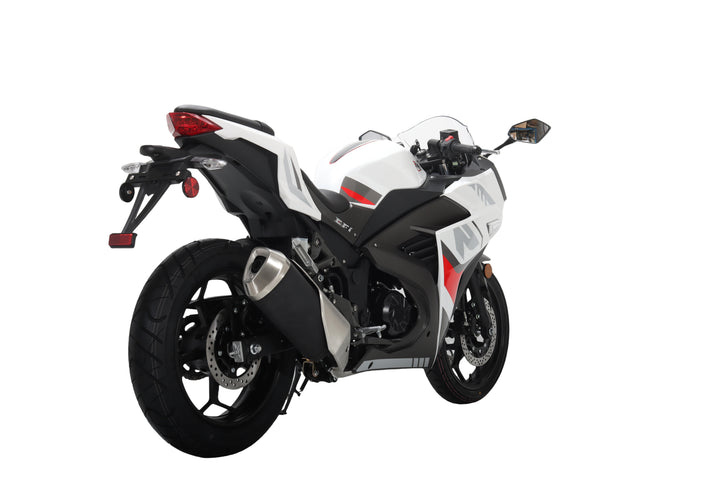 Free Shipping! X-PRO Adventure 250 Electronic Fuel Injection Street Motorcycle with 6-Speed Manual Transmission, Electric Start! 17in Wheels! Assembled In Crate!