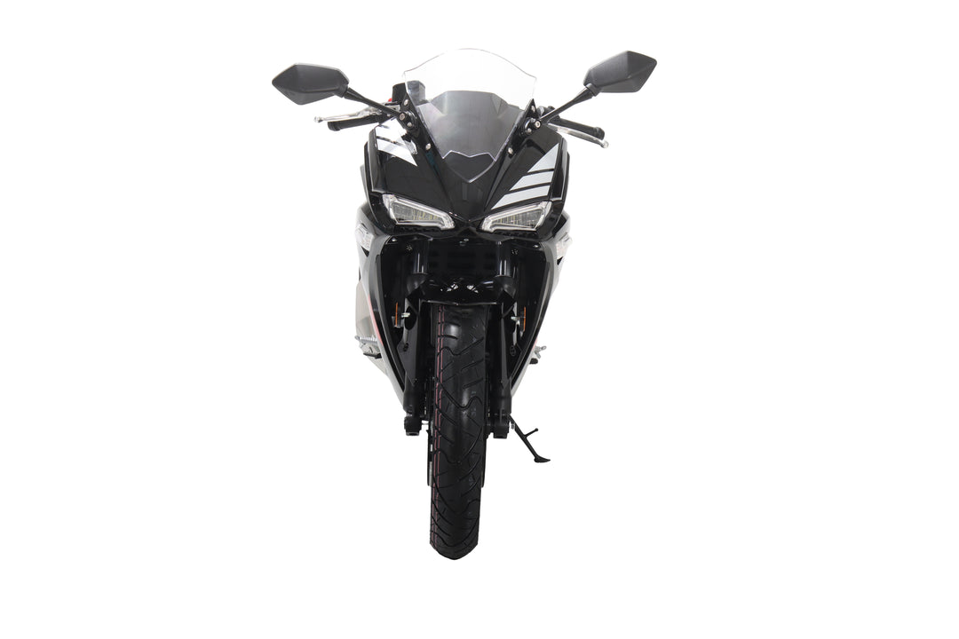 Free Shipping! X-PRO Adventure 250 Electronic Fuel Injection Street Motorcycle with 6-Speed Manual Transmission, Electric Start! 17in Wheels! Assembled In Crate!
