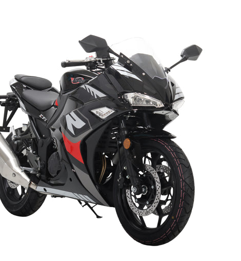 Free Shipping! X-PRO Adventure 250 Electronic Fuel Injection Street Motorcycle with 6-Speed Manual Transmission, Electric Start! 17