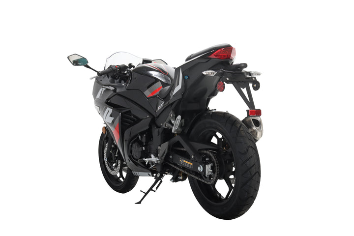 Free Shipping! X-PRO Adventure 250 Electronic Fuel Injection Street Motorcycle with 6-Speed Manual Transmission, Electric Start! 17in Wheels! Assembled In Crate!