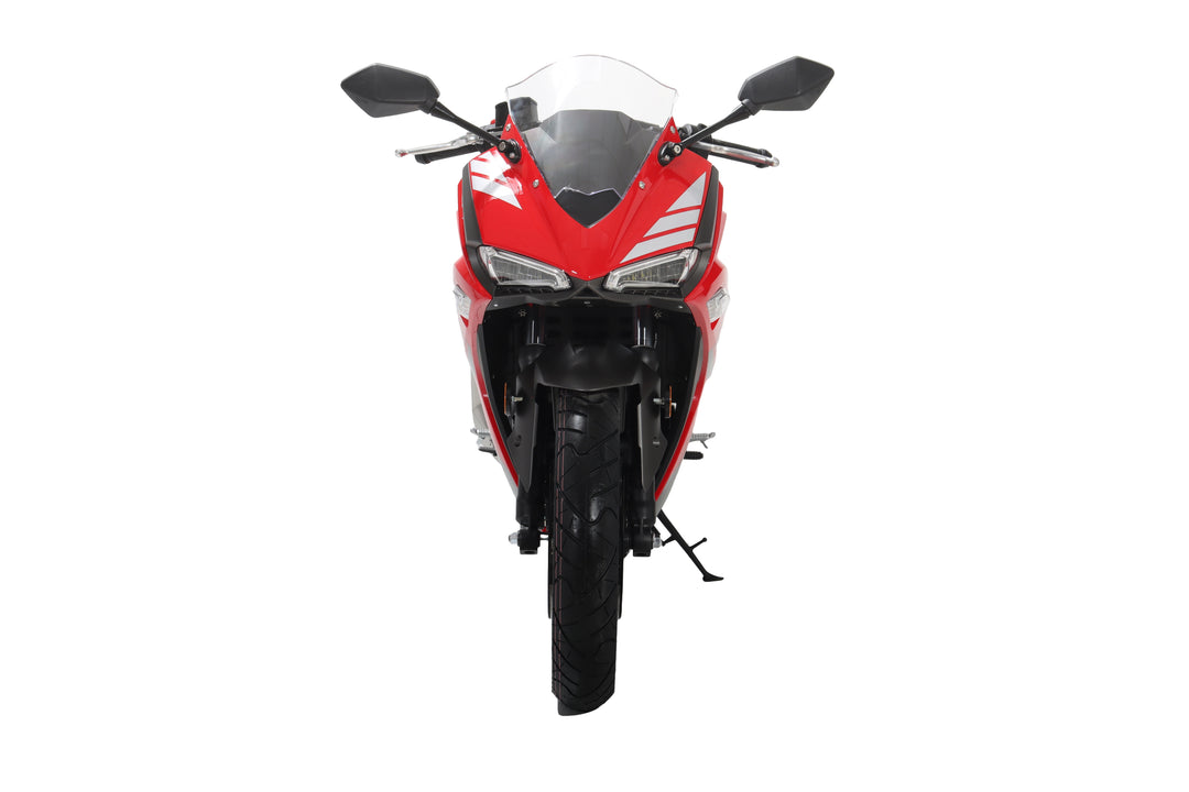 Free Shipping! X-PRO Adventure 250 Electronic Fuel Injection Street Motorcycle with 6-Speed Manual Transmission, Electric Start! 17in Wheels! Assembled In Crate!