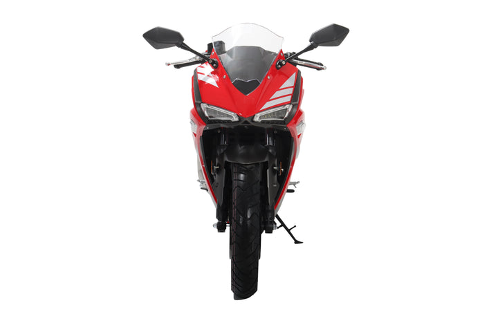 Free Shipping! X-PRO Adventure 250 Electronic Fuel Injection Street Motorcycle with 6-Speed Manual Transmission, Electric Start! 17in Wheels! Assembled In Crate!