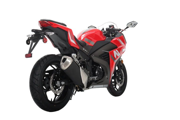 Free Shipping! X-PRO Adventure 250 Electronic Fuel Injection Street Motorcycle with 6-Speed Manual Transmission, Electric Start! 17in Wheels! Assembled In Crate!