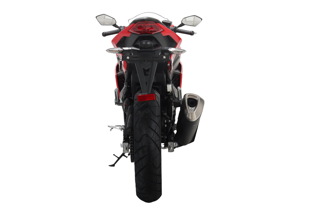 Free Shipping! X-PRO Adventure 250 Electronic Fuel Injection Street Motorcycle with 6-Speed Manual Transmission, Electric Start! 17in Wheels! Assembled In Crate!