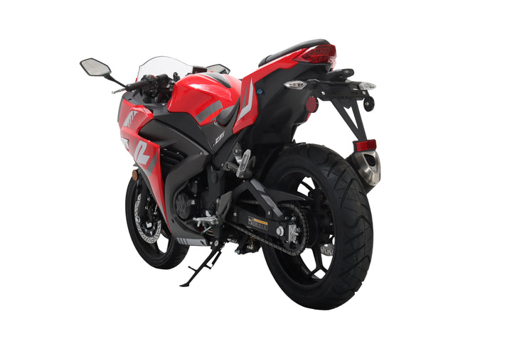 Free Shipping! X-PRO Adventure 250 Electronic Fuel Injection Street Motorcycle with 6-Speed Manual Transmission, Electric Start! 17in Wheels! Assembled In Crate!