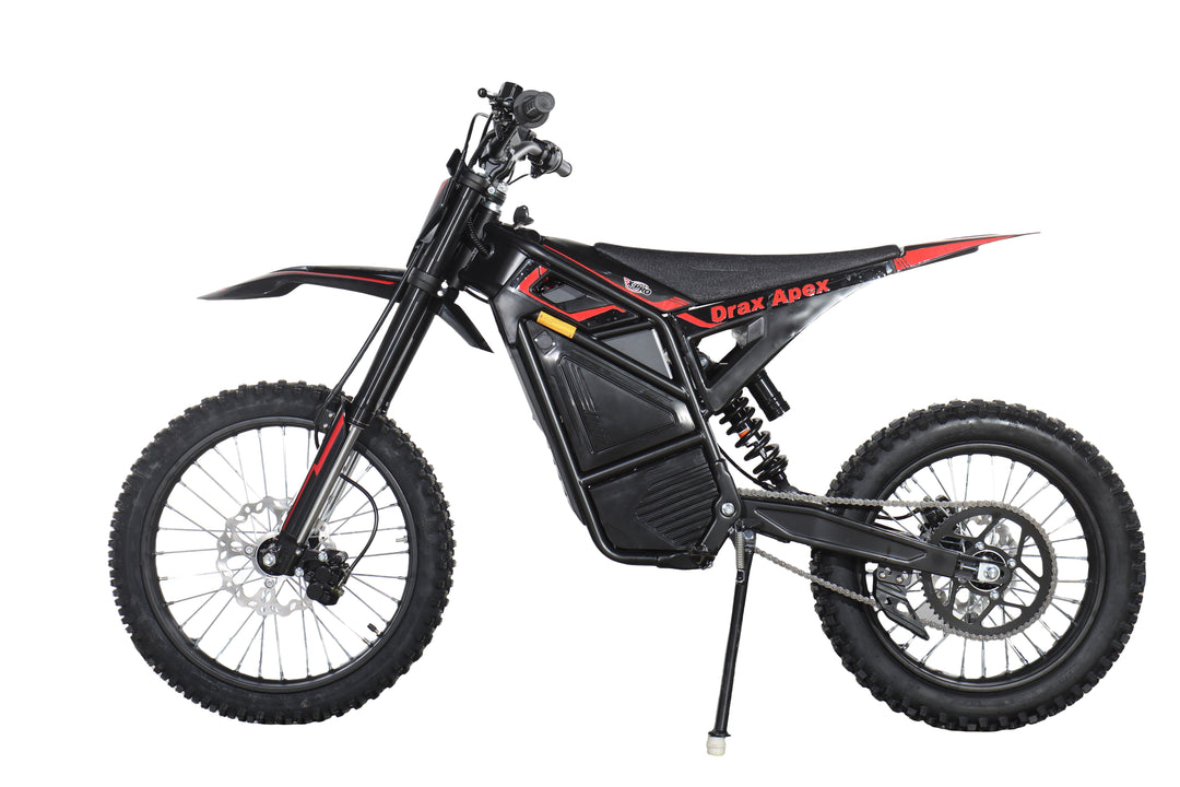 Free Shipping! X-PRO Drax Apex 10000W Peak Power 72V/35AH Adults Electric Dirt Bike! 19"/17" Wheels!
