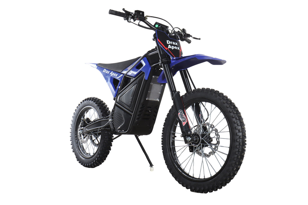 Free Shipping! X-PRO Drax Apex 10000W Peak Power 72V/35AH Adults Electric Dirt Bike! 19"/17" Wheels!