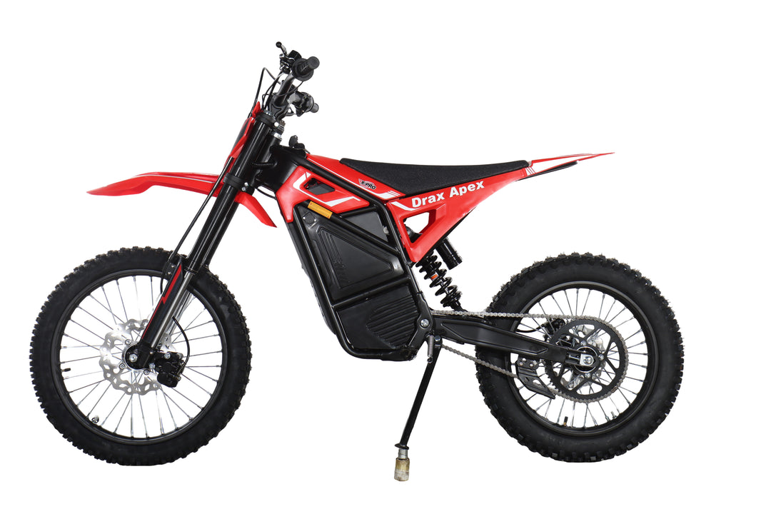 Free Shipping! X-PRO Drax Apex 10000W Peak Power 72V/35AH Adults Electric Dirt Bike! 19"/17" Wheels!