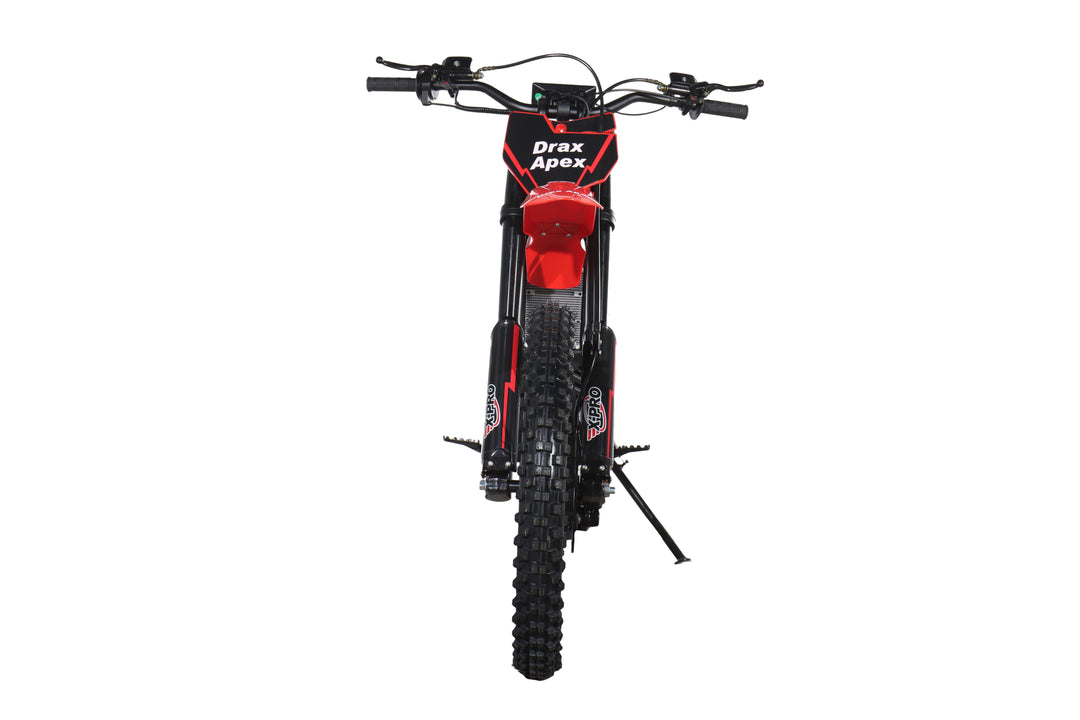 Free Shipping! X-PRO Drax Apex 10000W Peak Power 72V/35AH Adults Electric Dirt Bike! 19"/17" Wheels!
