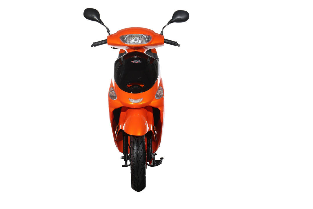 Free Shipping! X-PRO Maui 50cc Moped Scooter with 10" Wheels! Electric/Kick Start! Large LED Headlights!