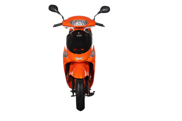 Free Shipping! X-PRO Maui 50cc Moped Scooter with 10" Wheels! Electric/Kick Start! Large LED Headlights!