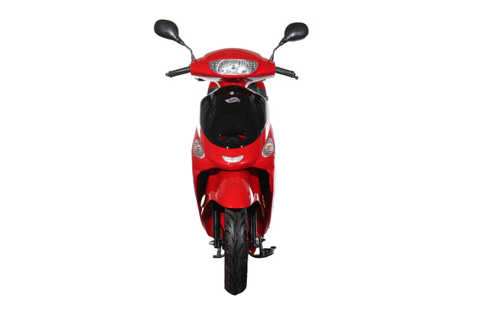 Free Shipping! X-PRO Maui 50cc Moped Scooter with 10" Wheels! Electric/Kick Start! Large LED Headlights!