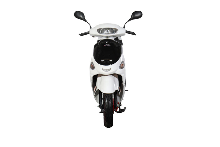 Free Shipping! X-PRO Maui 50cc Moped Scooter with 10" Wheels! Electric/Kick Start! Large LED Headlights!
