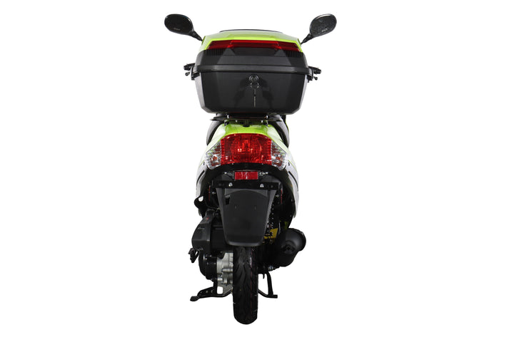 Free Shipping! X-PRO Maui 50cc Moped Scooter with 10" Wheels! Electric/Kick Start! Large LED Headlights!
